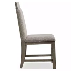 Kirklands Home Upholstered Bridgette Dining Chairs, Set of 2 Gray Sale