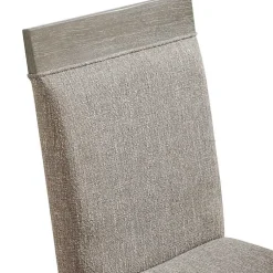 Kirklands Home Upholstered Bridgette Dining Chairs, Set of 2 Gray Sale