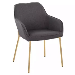 Kirklands Home Upholstered Daniella Dining Chairs, Set of 2 Gray Best