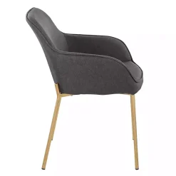 Kirklands Home Upholstered Daniella Dining Chairs, Set of 2 Gray Best
