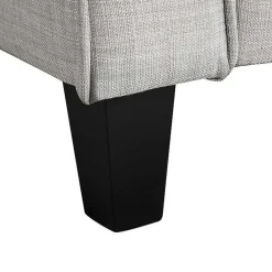 Kirklands Home Upholstered Jorden Accent Chair Gray