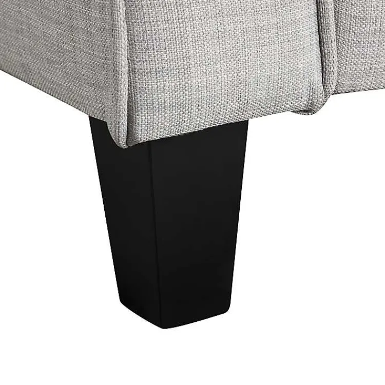 Kirklands Home Upholstered Jorden Accent Chair Gray