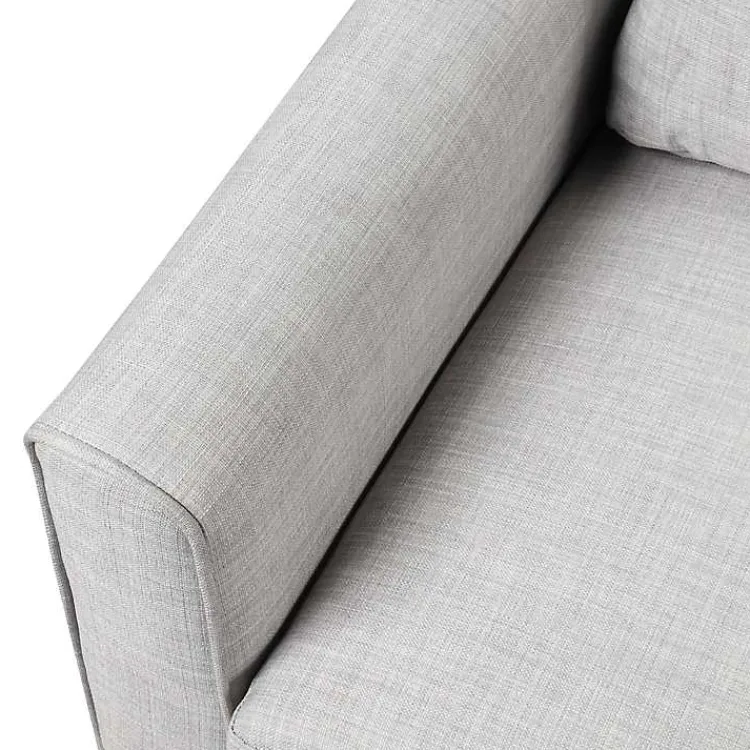 Kirklands Home Upholstered Jorden Accent Chair Gray