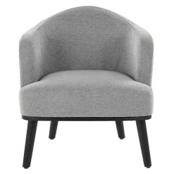 Kirklands Home Upholstered Midcentury Modern Accent Chair Gray Sale