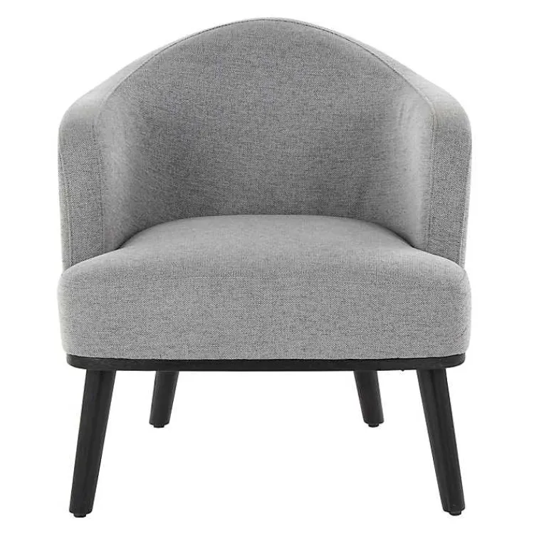 Kirklands Home Upholstered Midcentury Modern Accent Chair Gray Sale