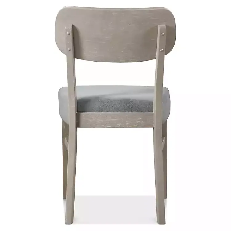 Kirklands Home Upholstered Porter Dining Chairs, Set of 2 Gray Hot