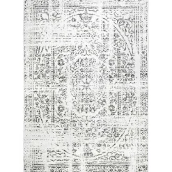 Kirklands Home Gray Vintage Distressed Area Rug, 12x18 Discount