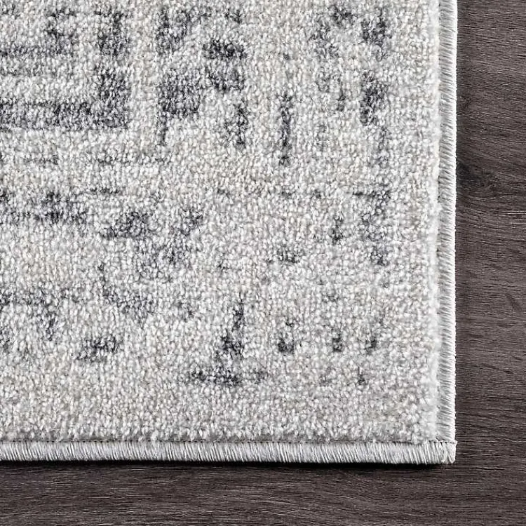 Kirklands Home Gray Vintage Distressed Area Rug, 12x18 Discount