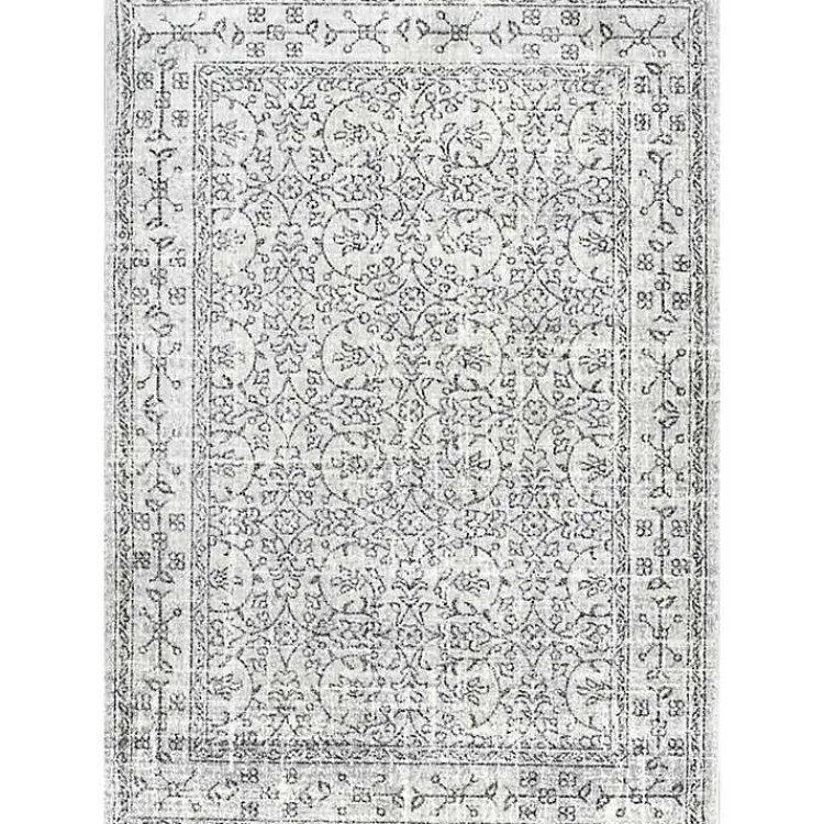 Kirklands Home Waddell Vintage Area Rug, 5x8 Gray Best
