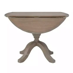 Kirklands Home Gray Wash Drop Leaf Dining Table Discount