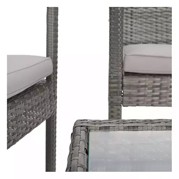 Kirklands Home Wicker Frame 4-pc. Outdoor Living Set Gray Online