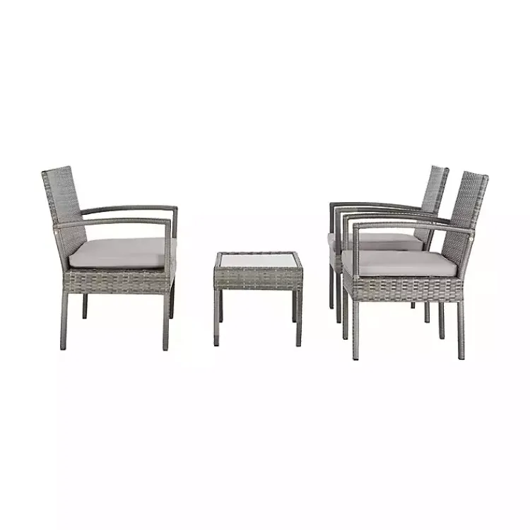 Kirklands Home Wicker Frame 4-pc. Outdoor Living Set Gray Online