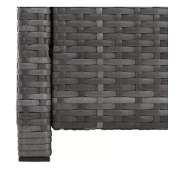 Kirklands Home Wicker 4-pc. Deluxe Outdoor Living Set Gray