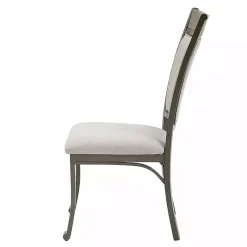 Kirklands Home Wood and Upholstered Chairs 5-pc. Dining Set Gray Hot