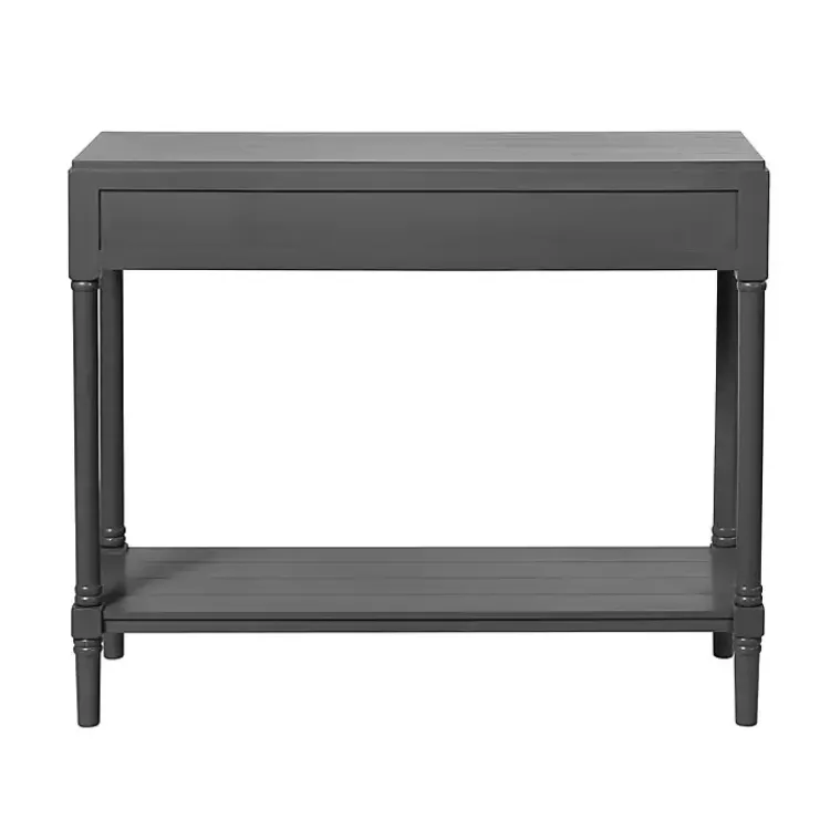 Kirklands Home Wood 2-Drawer Layla Console Table Gray Hot