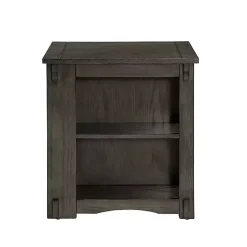 Kirklands Home Wood Parnell Storage Accent Table Gray Sale