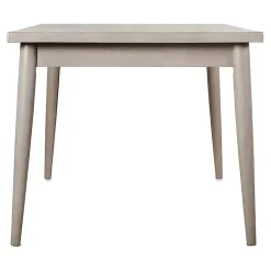 Kirklands Home Wood Porter Modern Dining Table Gray Sale