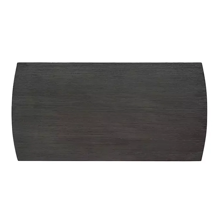 Kirklands Home Wood Slat Accent Table Gray Discount