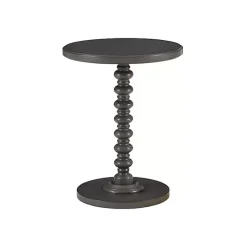 Kirklands Home Wood Spindle Side Table Gray Sale