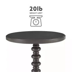 Kirklands Home Wood Spindle Side Table Gray Sale