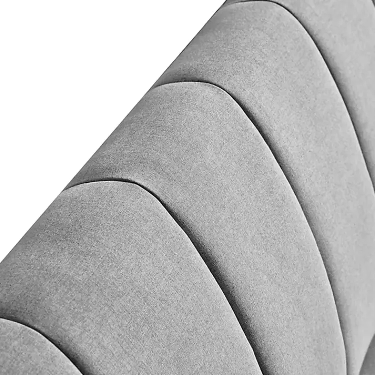Kirklands Home Woven Channel Convertible Sofa Gray Best