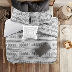 Kirklands Home Woven Jacquard California King Comforter Set Gray Online