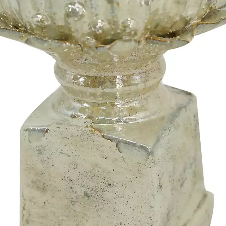 Statues & Figurines>Kirklands Home wash Artichoke Stoneware Statue Gray