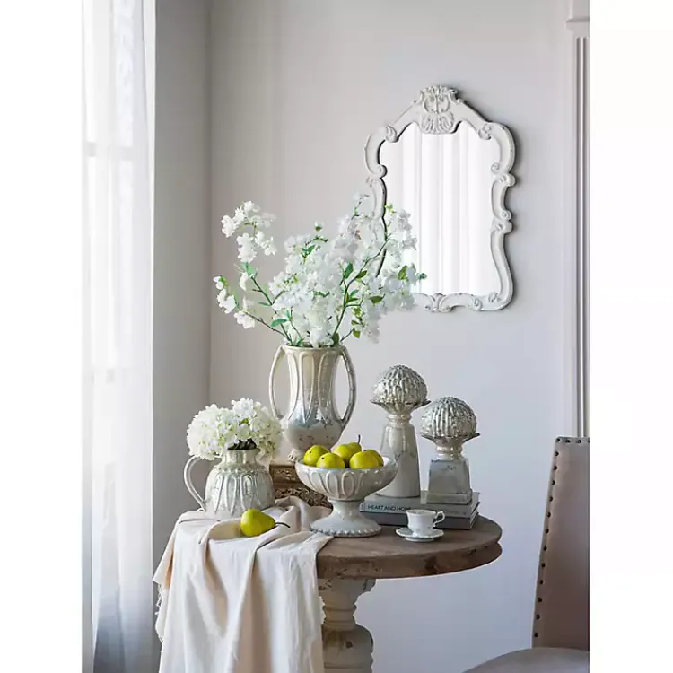Statues & Figurines>Kirklands Home wash Artichoke Stoneware Statue Gray