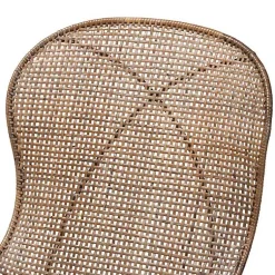 Kirklands Home Graywashed Rattan Dining Chairs, Set of 2 Brown