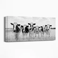 Kirklands Home Grazing Pasture Canvas Art Print New