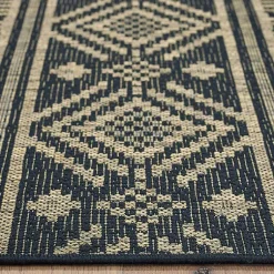 Kirklands Home Greek Key Sun Shower Outdoor Area Rug, 5x8 Discount