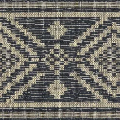 Kirklands Home Greek Key Sun Shower Outdoor Area Rug, 7x9 Hot