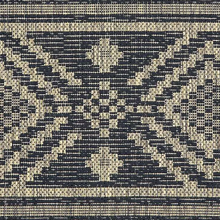 Kirklands Home Greek Key Sun Shower Outdoor Area Rug, 7x9 Hot