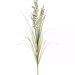 Trees & Topiaries>Kirklands Home Green and Brown Potted Grass, 36 in.