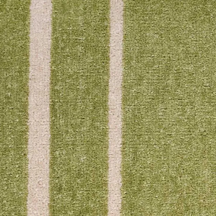 Kirklands Home Green Bordered Indoor/Outdoor Area Rug, 5x7 Outlet