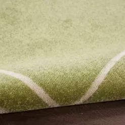 Kirklands Home Green Bordered Indoor/Outdoor Area Rug, 6x9 Best