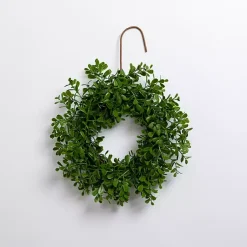 Wreaths>Kirklands Home Boxwood Mini Wreath Green