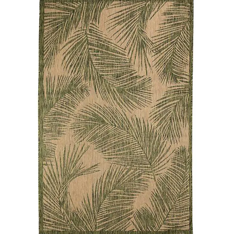 Kirklands Home Cabo Palm Indoor Outdoor Area Rug, 8x10 Green Online