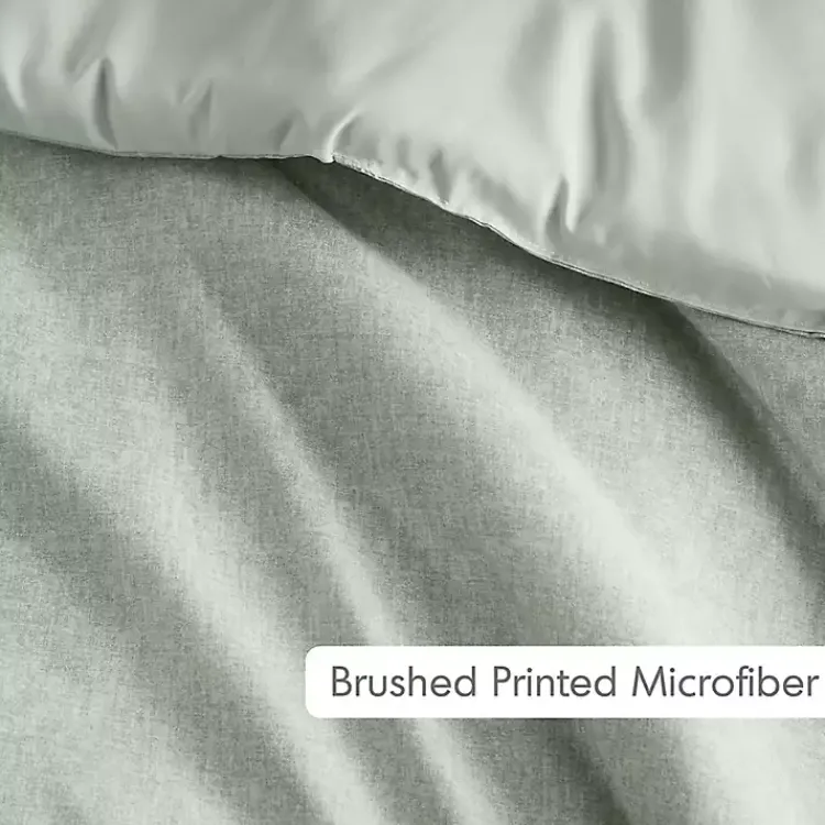 Kirklands Home Chambray 3-pc. Full/Queen Comforter Set Green Clearance