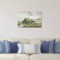 Kirklands Home Green Country Rood Canvas Art Print Online