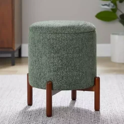 Kirklands Home Daniella Storage Ottoman Green Sale
