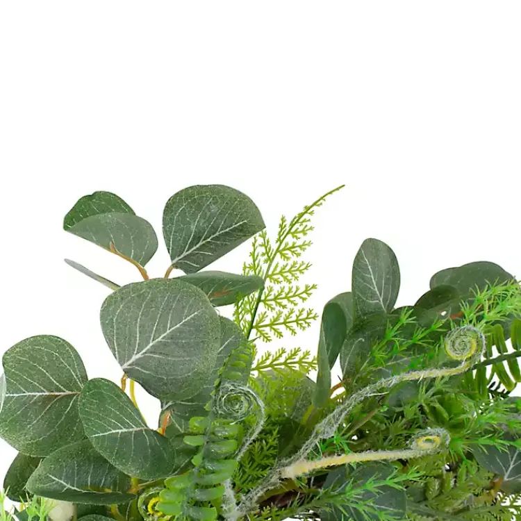 Wreaths>Kirklands Home Eucalyptus Foliage Wreath Green