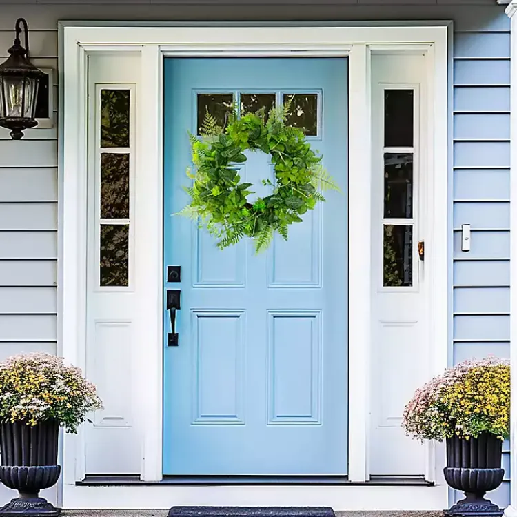 Wreaths>Kirklands Home Fern Foliage Wreath Green