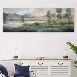 Kirklands Home Field Canvas Art Print Green Hot