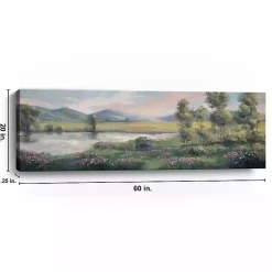 Kirklands Home Field Canvas Art Print Green Hot