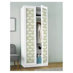 Kirklands Home Green Flowering Trees Peel & Stick Wallpaper