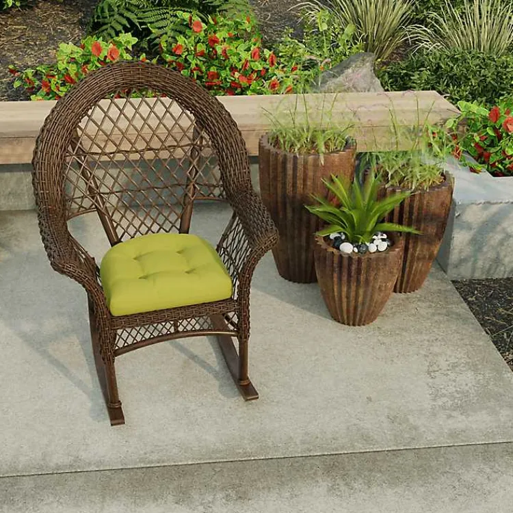 Kirklands Home French Edge 2-pc. Outdoor Wicker Cushion Set Green Discount