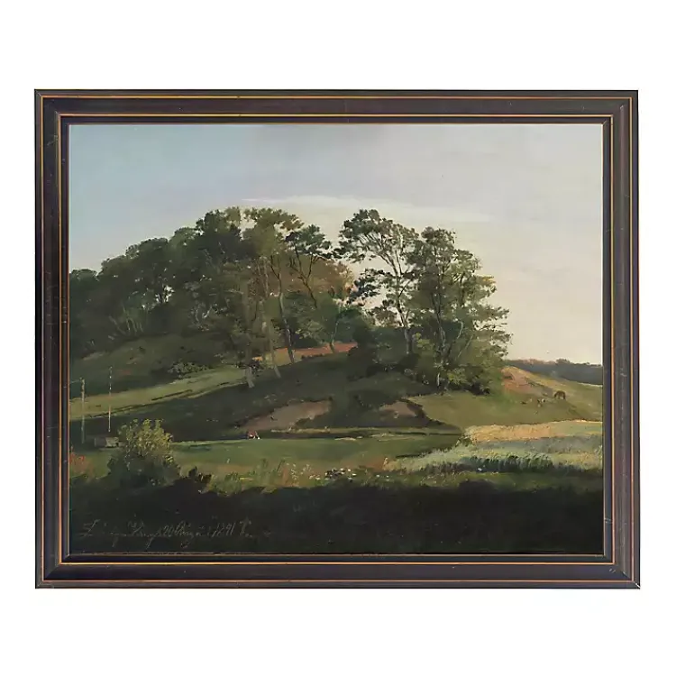Kirklands Home Landscape Framed Art Print Green Clearance