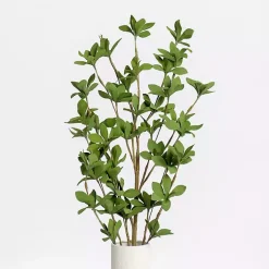Stems & Bouquets>Kirklands Home Leaves Stems, Set of 3 Green