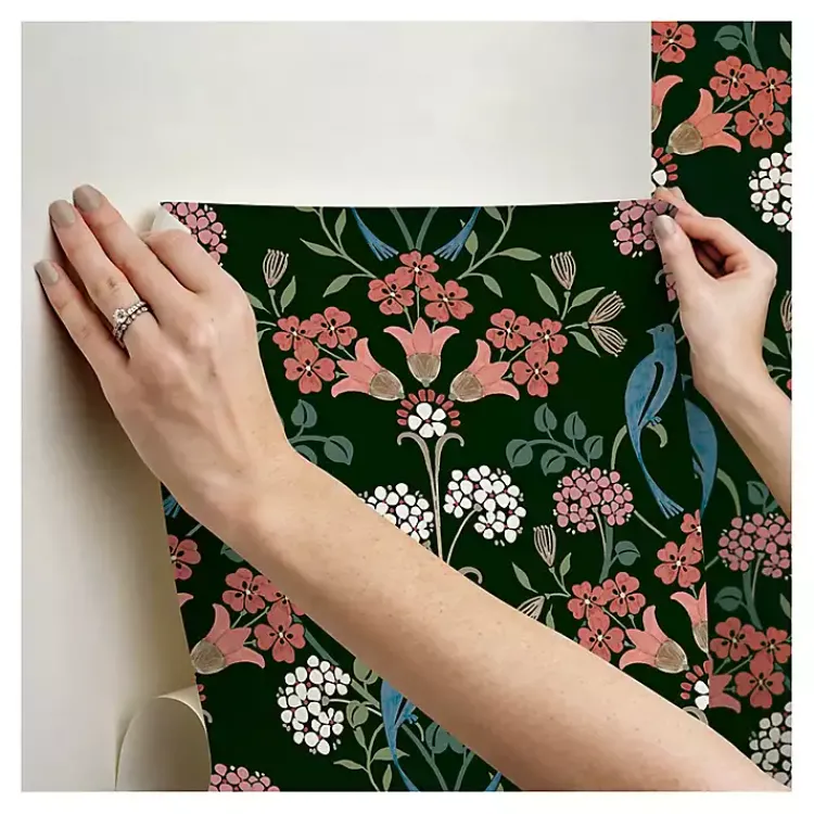 Kirklands Home Green Meadow Peel & Stick Wallpaper Discount